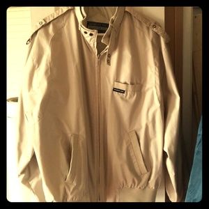 Vintage original 80's Members Only jacket, beige